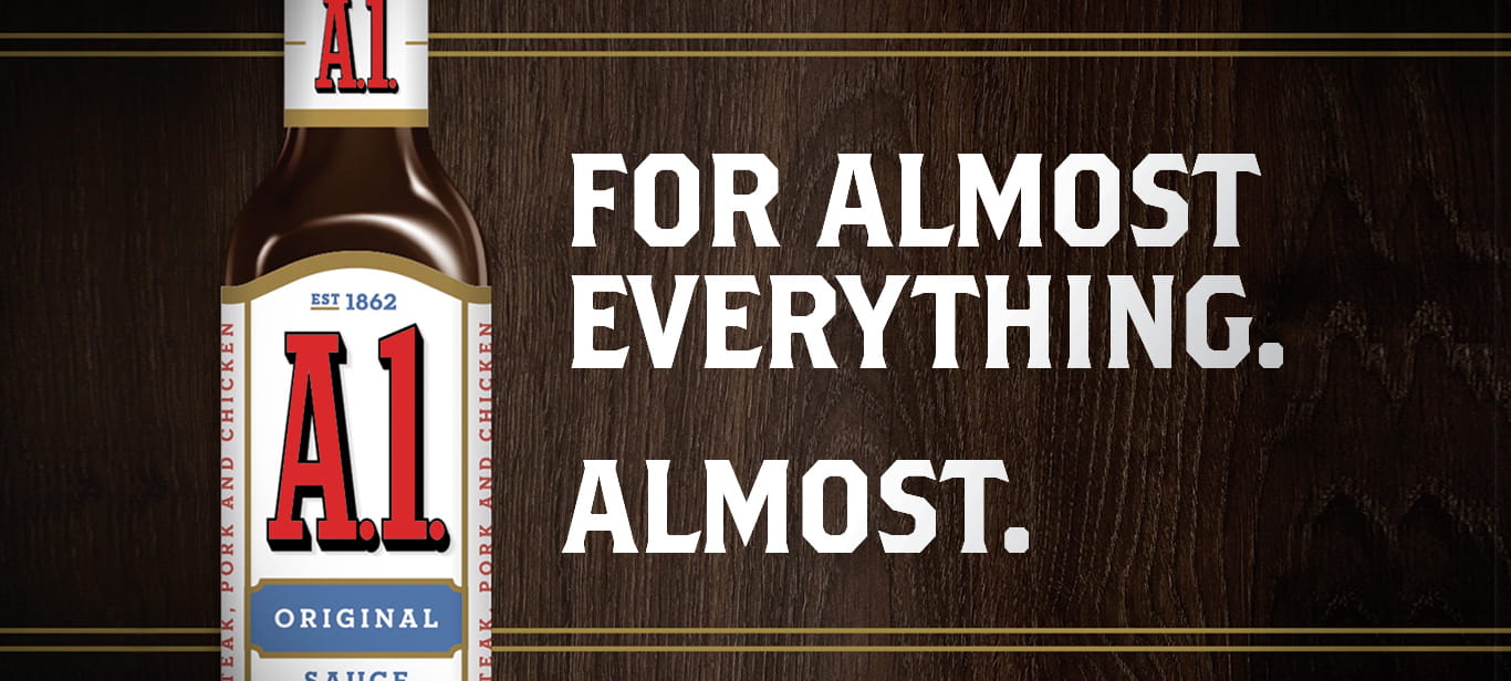 How A-1 Steak Sauce Rebranded with the most Creative Ad Campaign
